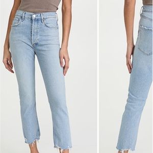 AGOLDE Riley Crop Jeans - SIZE 25